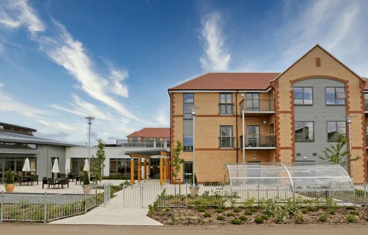 External view of Girton Green, Independent Living Retirement Home in Cambridge