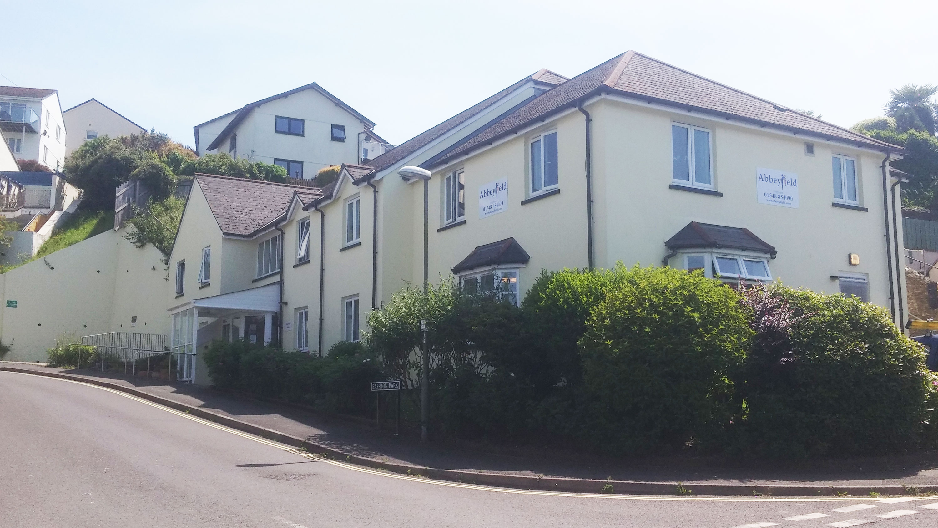 The front of Abbeyfield House, Kingsbridge TQ7 1RL