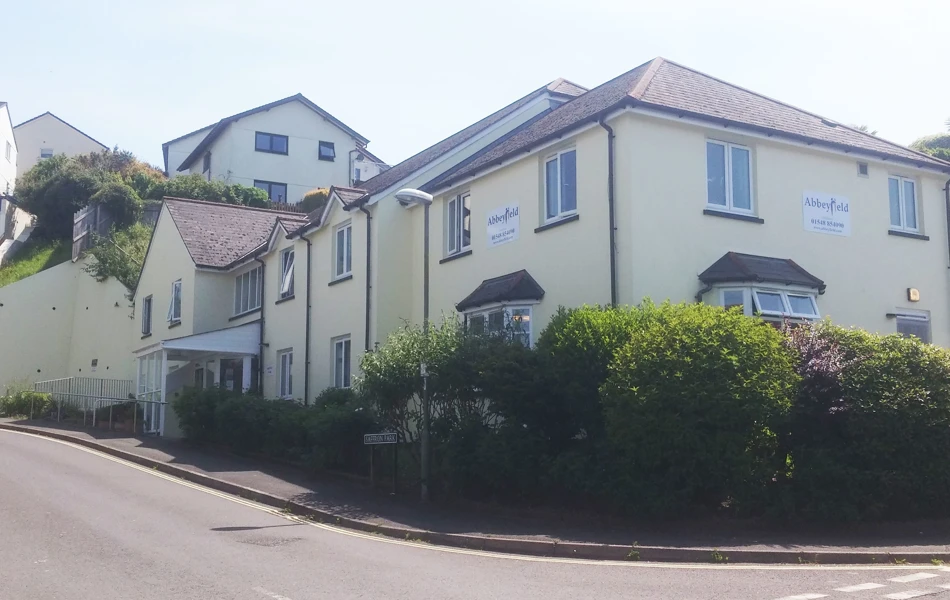 The front of Abbeyfield House, Kingsbridge TQ7 1RL