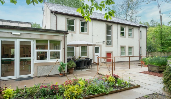 garden-and-vegetable-patch-at Abbeyfield House, Cockermouth CA13 9RH