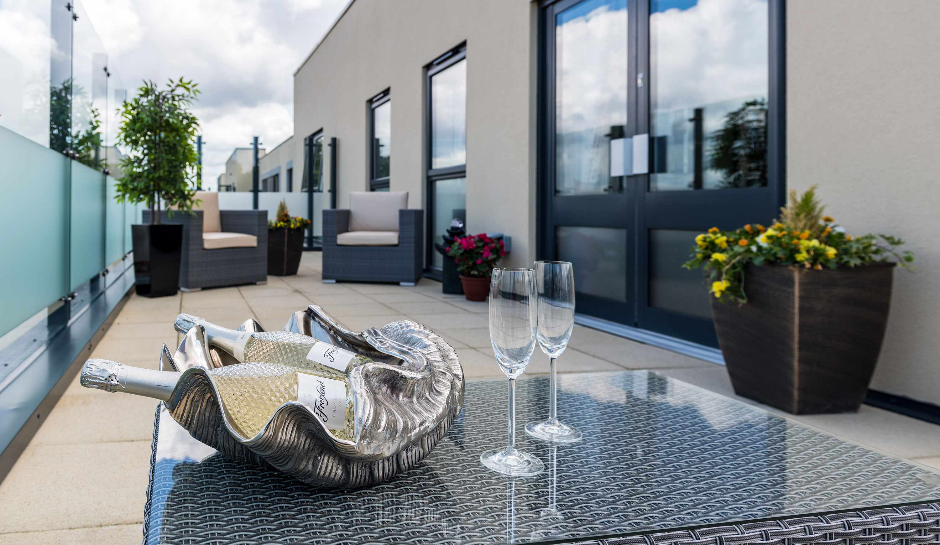 Speedwell Court offers high-quality care and modern facilities, including private balconies for residents to relax and enjoy the fresh air