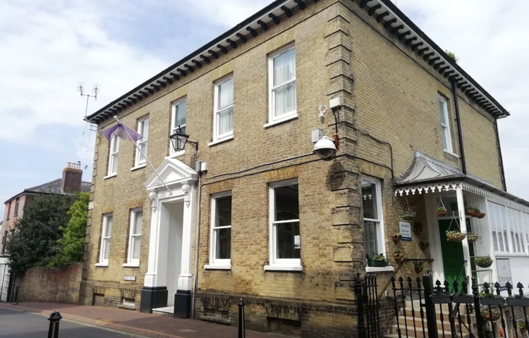 The street view of Clifton House, Cowes PO31 7RH
