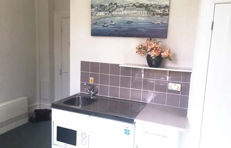 An example of one of our bedrooms kitchenette areas