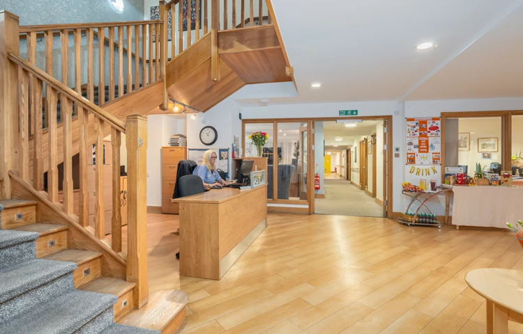 Bright And Spacious Welcoming Reception At Hatch Mill