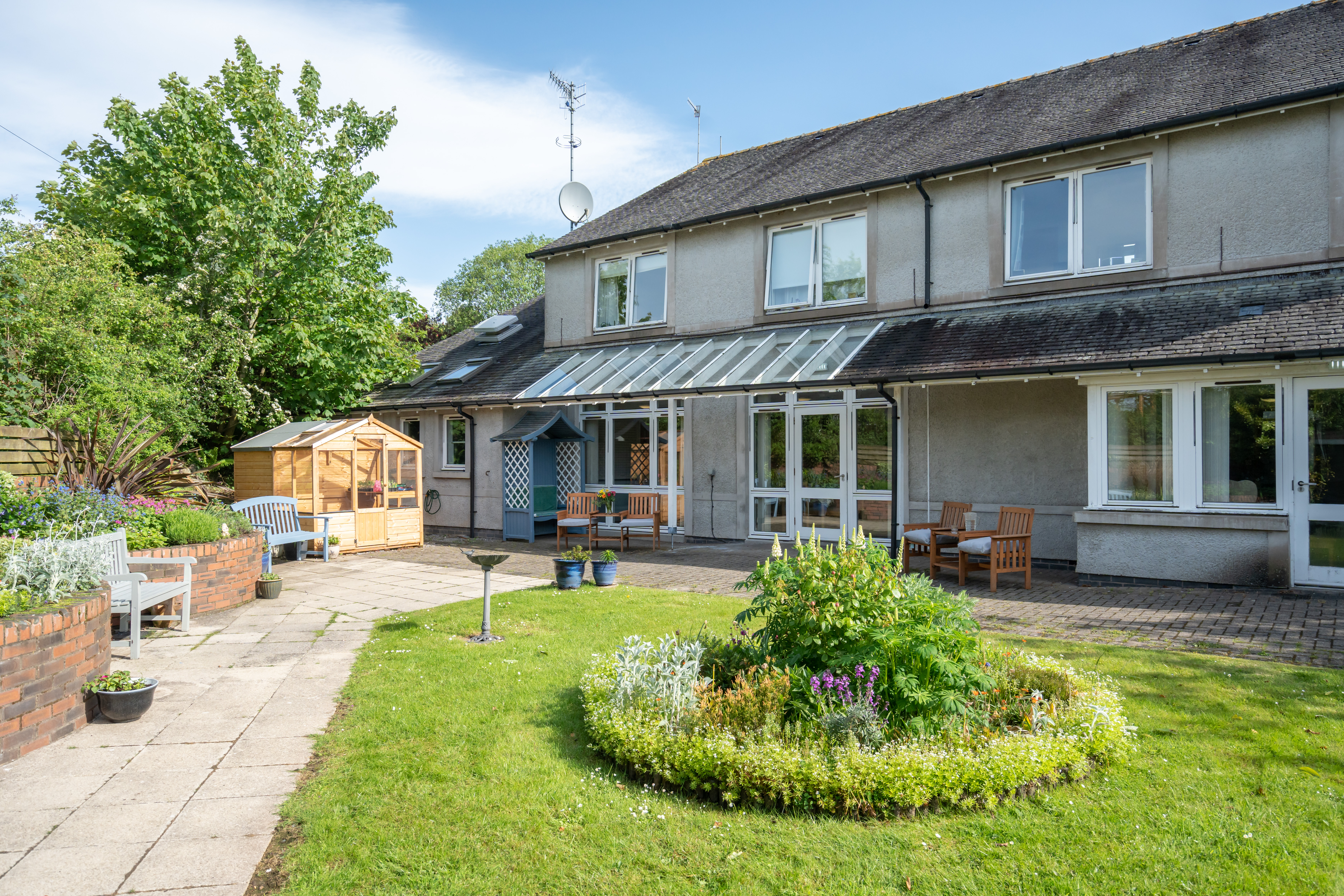 Bradbury House Garden In Gosforth