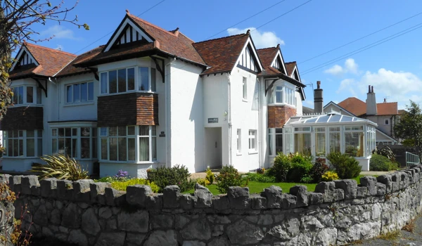Exterior of Abbeyfield House, Rhos Road, Colwyn Bay Front Elevation
