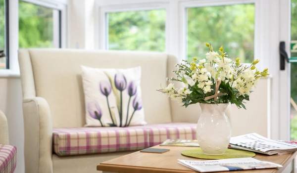 close-up-of-lounge-seating-at Abbeyfield House, Cockermouth CA13 9RH