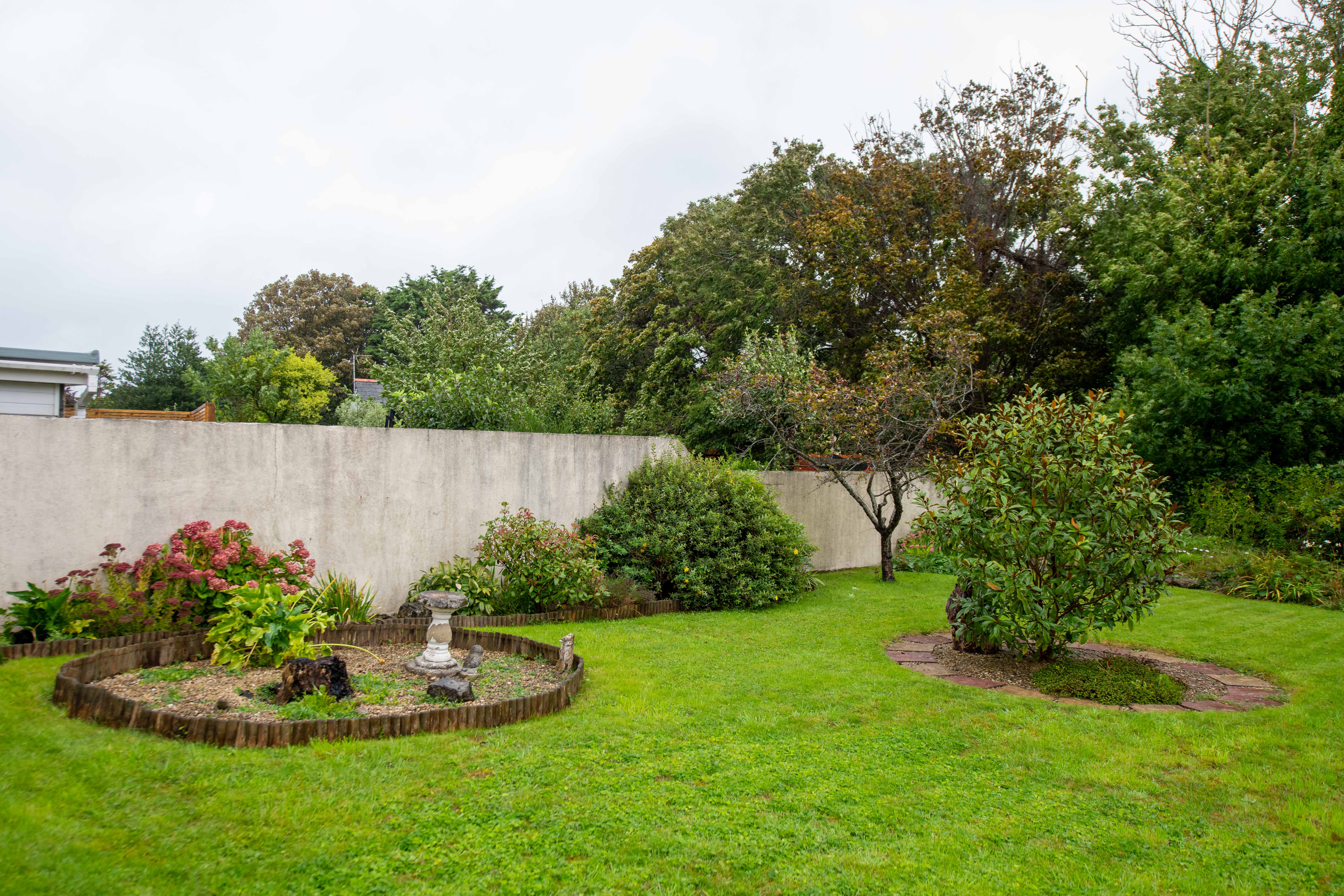 Rear garden at Abbeyfield House, Porthcawl CF36 3DA