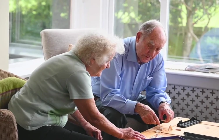 Video Still Residents Playing A Game