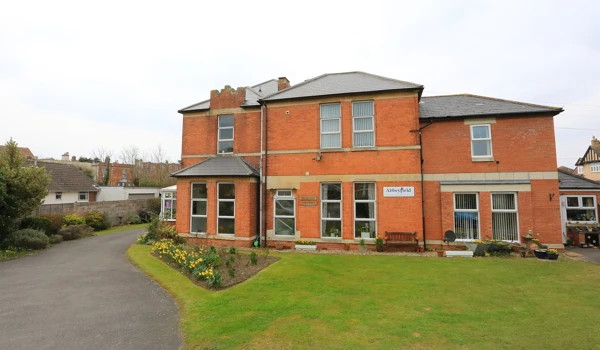 The rear of house and garden at Abbeyfield Woodlands, Burnham-on-Sea TA8 2EX