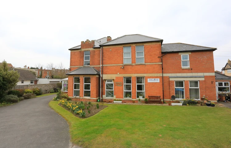 The rear of house and garden at Abbeyfield Woodlands, Burnham-on-Sea TA8 2EX