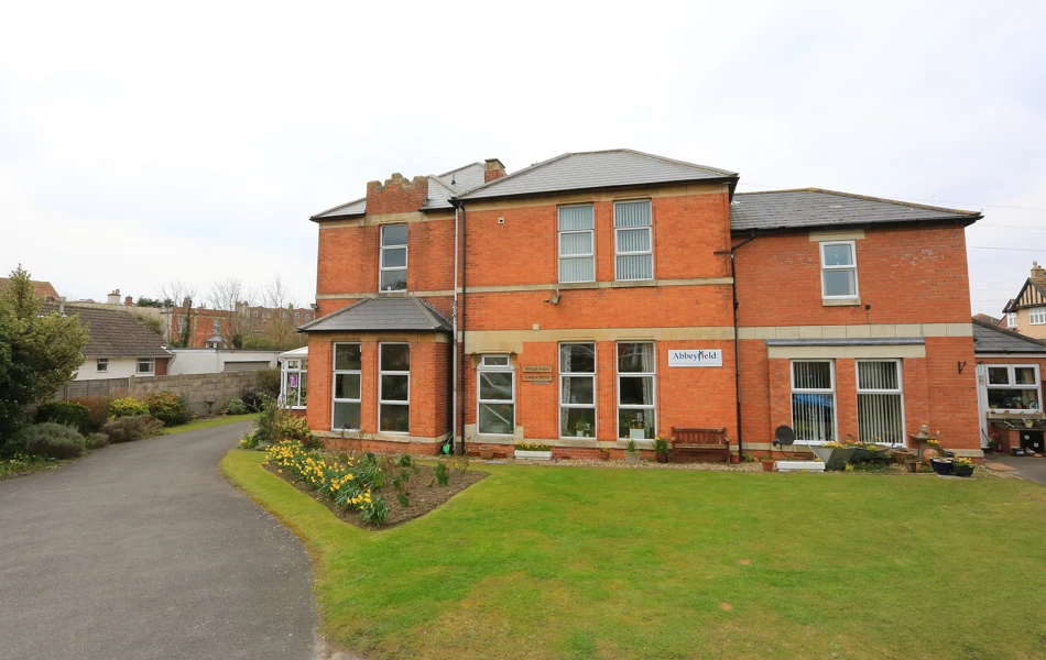 The rear of house and garden at Abbeyfield Woodlands, Burnham-on-Sea TA8 2EX