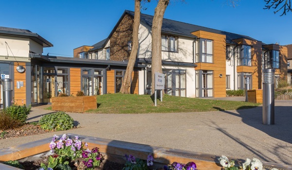 The front garden of Kift Lodge, Bristol BS15 3LQ