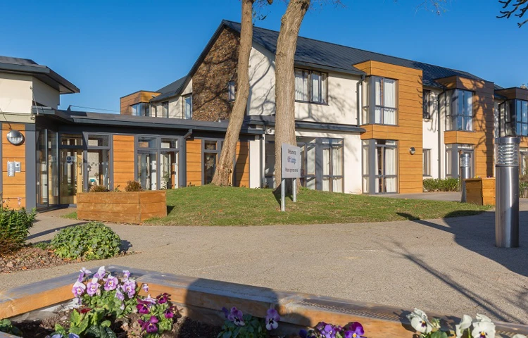 The front garden of Kift Lodge, Bristol BS15 3LQ