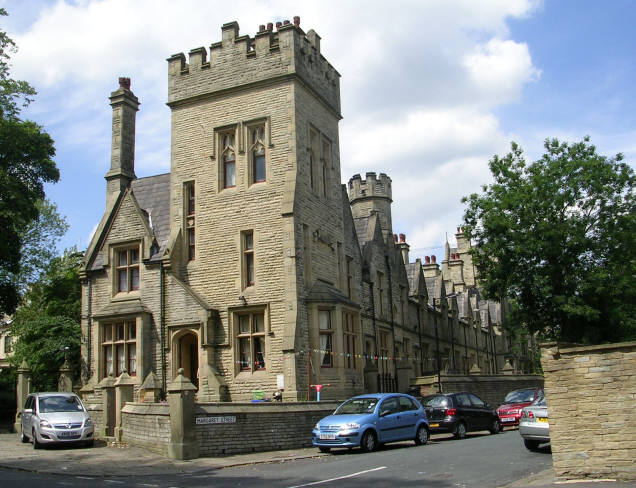 Exterior Of The Grade II Listed Sir Francis Crossley Almshouses