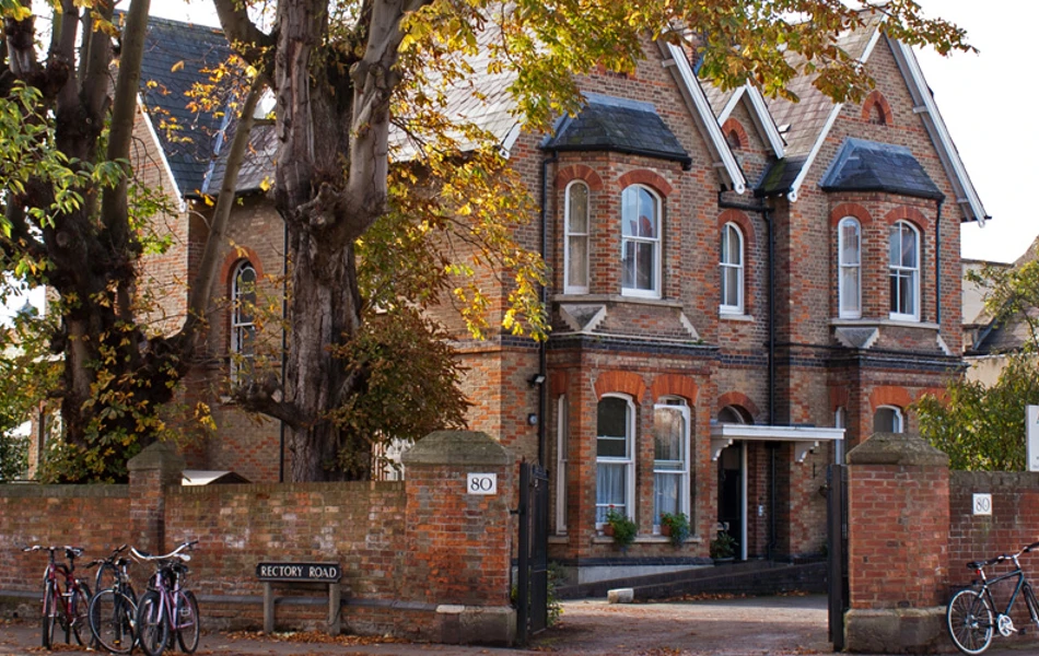 Front exterior of Brian Lewis House