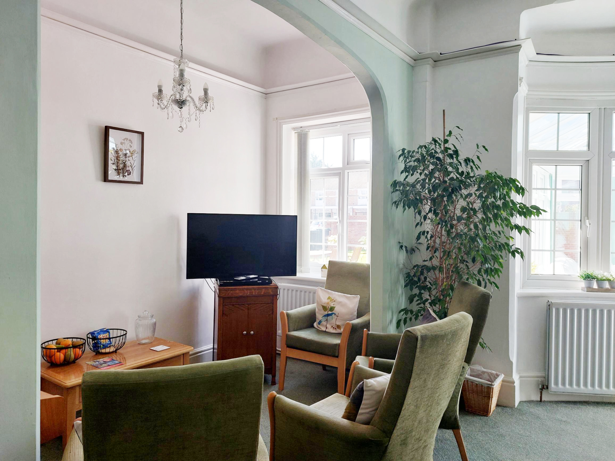 Communal Lounge Area At Privett Farm House