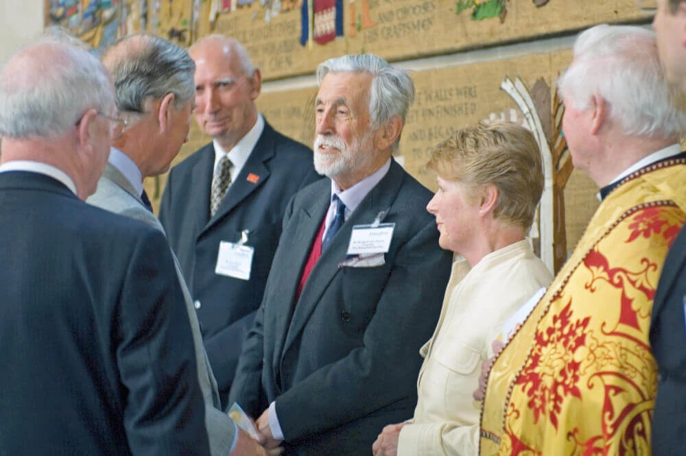 St Albans Cathedral Service 2006 Meeting Prince Charles
