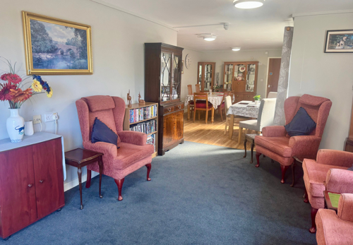 Abbeyfield Houses Comfortable And Homely Lounge Where Residents Can Socialise And Relax