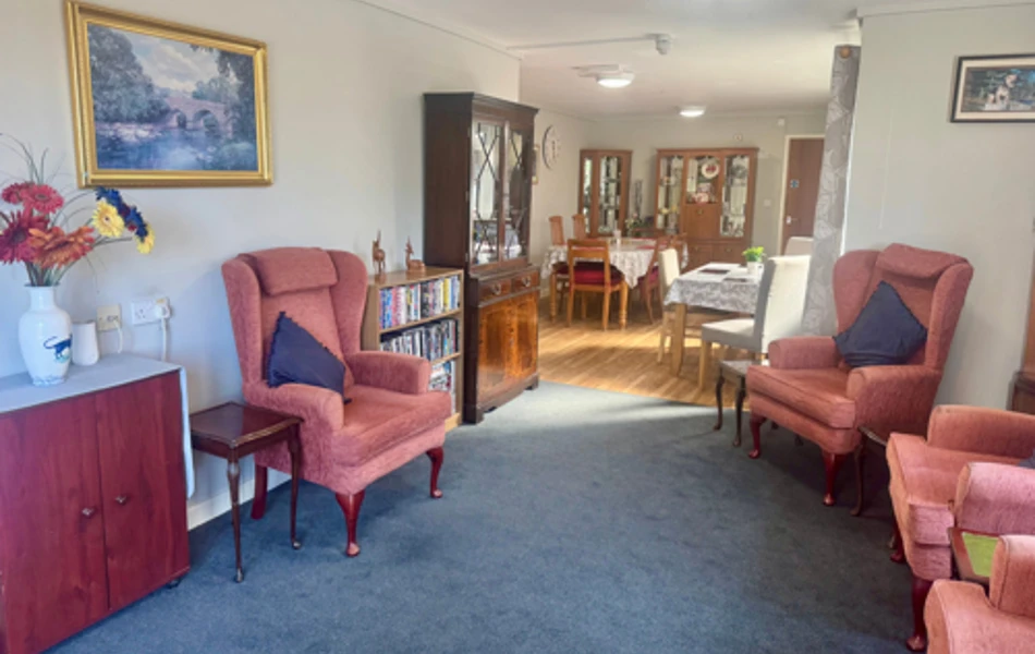 Abbeyfield Houses Comfortable And Homely Lounge Where Residents Can Socialise And Relax