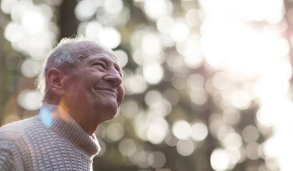Older Man Enjoying The View