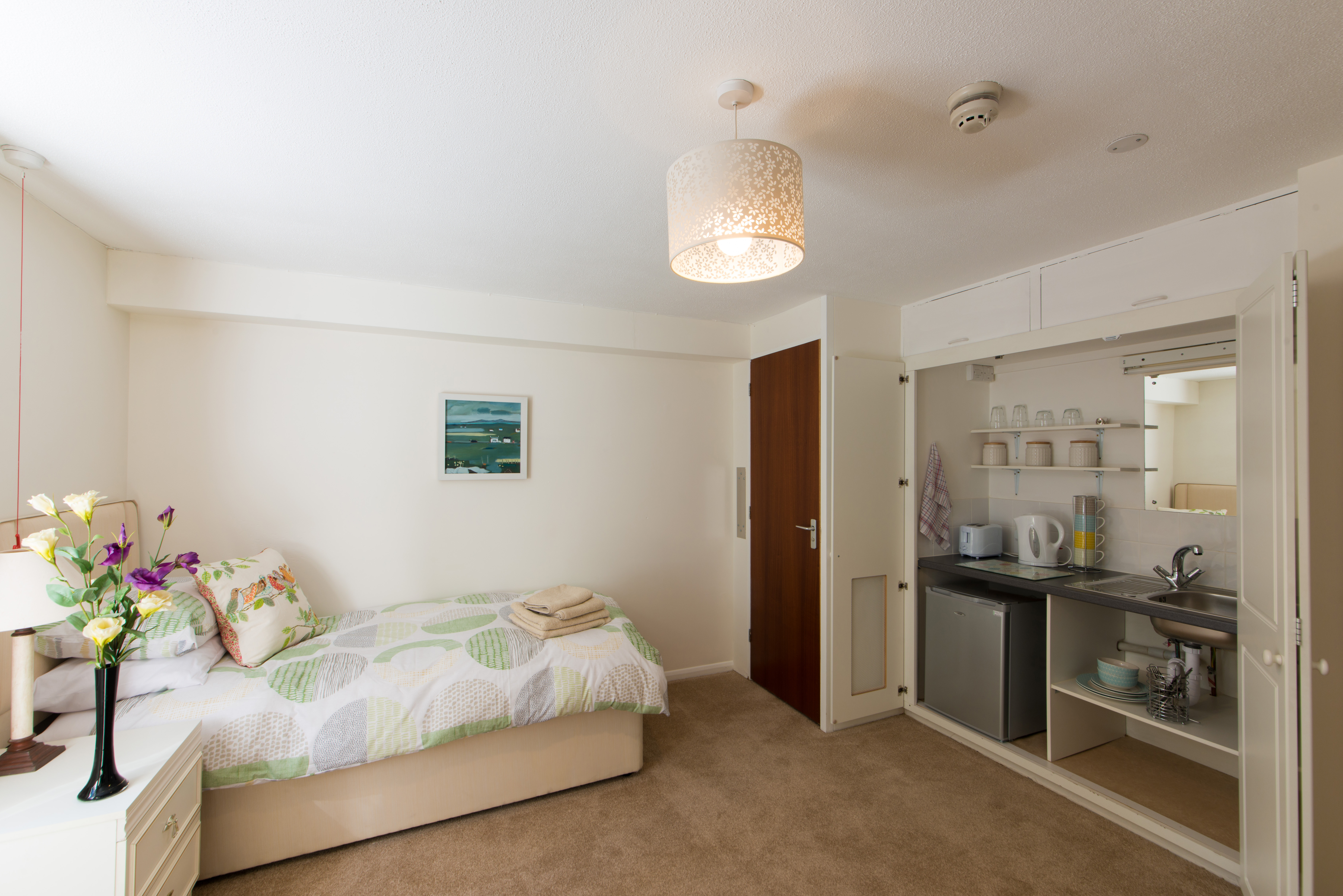 Kitchenette in Bedroom at Abbeyfield House, Great Missenden HP16 9AE