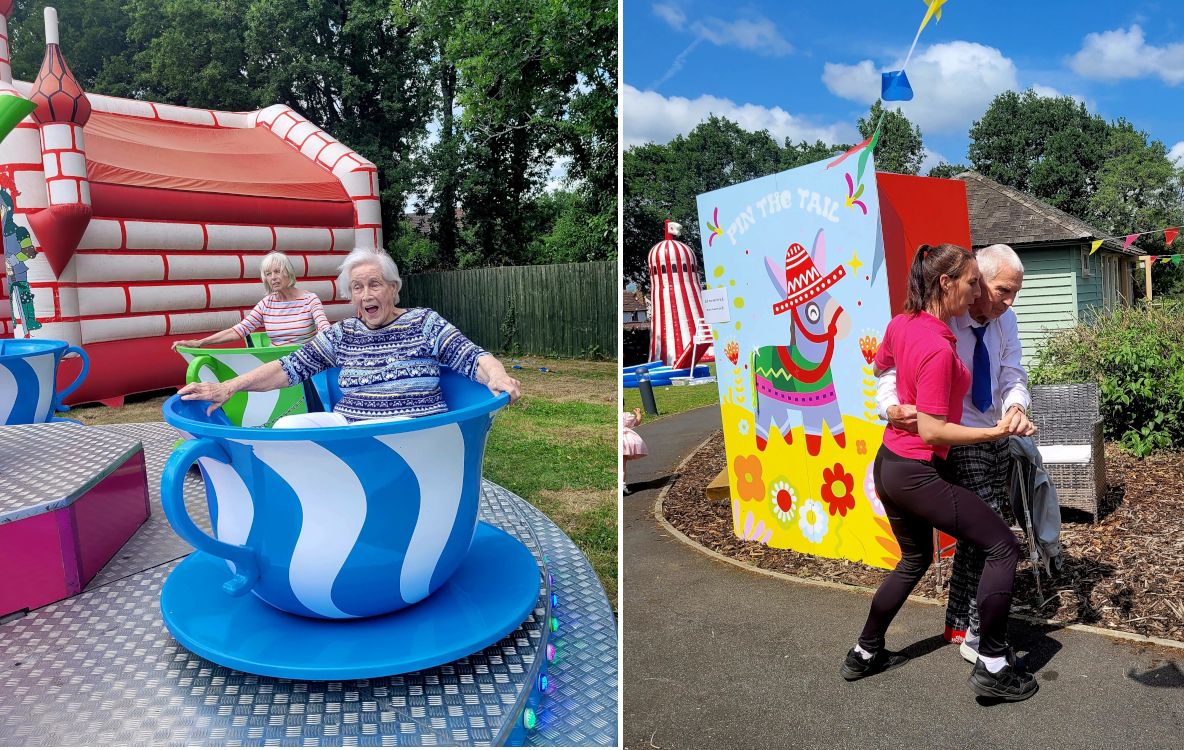 Collage Of Photos From Winnershs Carnival