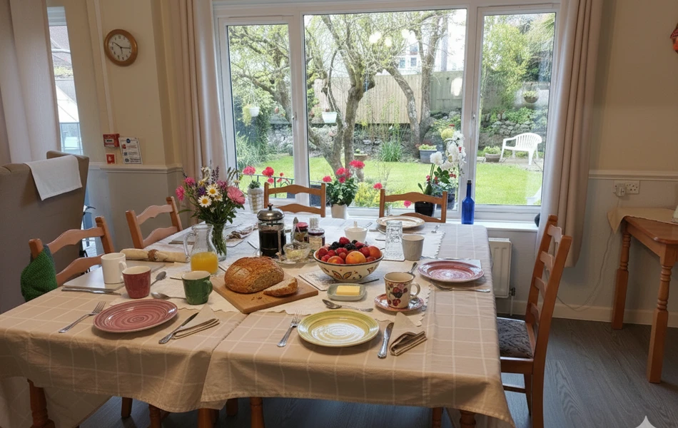 Dining Table, Abbeyfield House, BS23 3BB