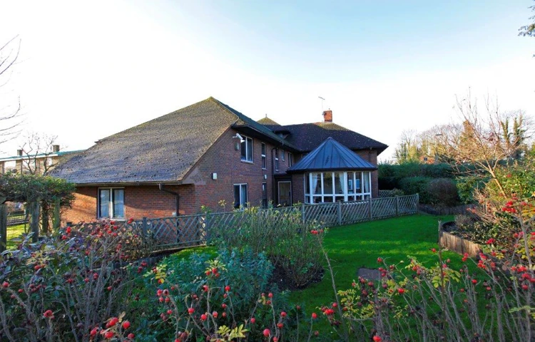 The rear of David Gresham House, Oxted RH8 0BA