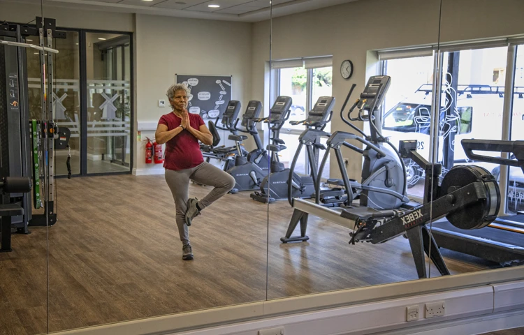 Gym facility at Polly's Field Village, Braintree CM7 5XD