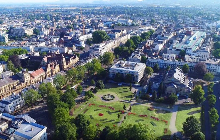 Heathercroft, GL53 7JF - Aerial shot