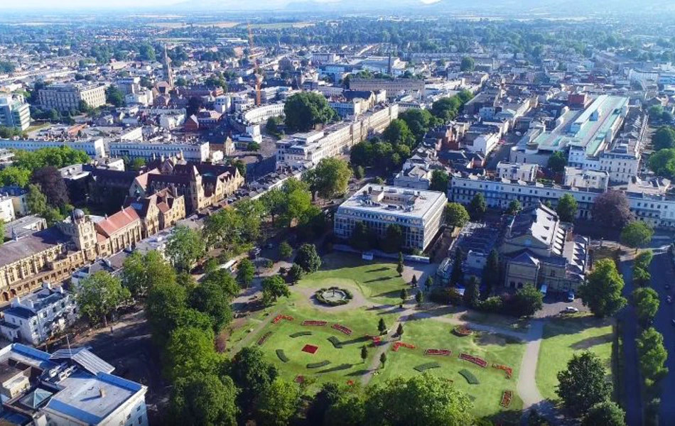 Heathercroft, GL53 7JF - Aerial shot