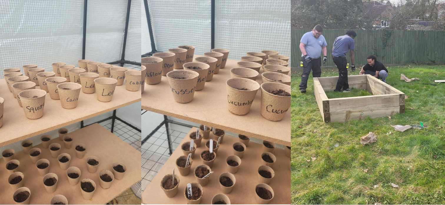 Community blooms with Winnersh’s allotment project