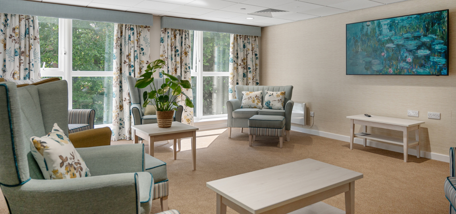 Abbeyfield House Has A Relaxing Lounge, at Abbeyfield House (IL), York Y024 1LL