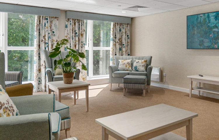 Abbeyfield House Has A Relaxing Lounge, at Abbeyfield House (IL), York Y024 1LL