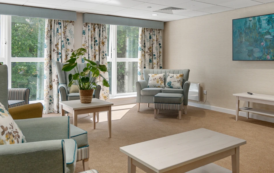 Abbeyfield House Has A Relaxing Lounge, at Abbeyfield House (IL), York Y024 1LL