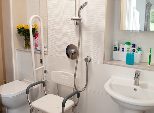 Bathroom In Resident Room at Friars Mead, Kings Langley WD4 8DR