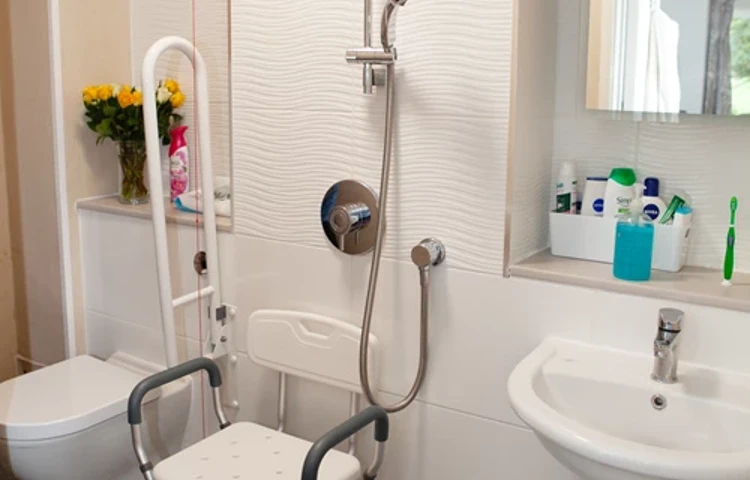 Bathroom In Resident Room at Friars Mead, Kings Langley WD4 8DR