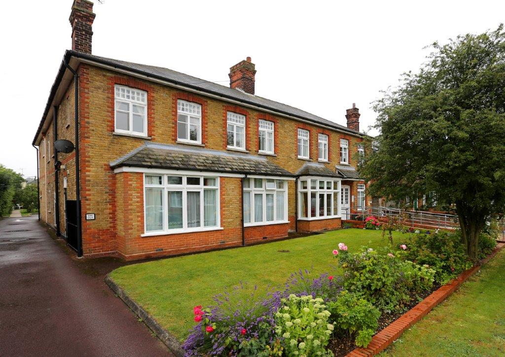 The garden at the rear of Wickham House, Braintree CM7 9EH