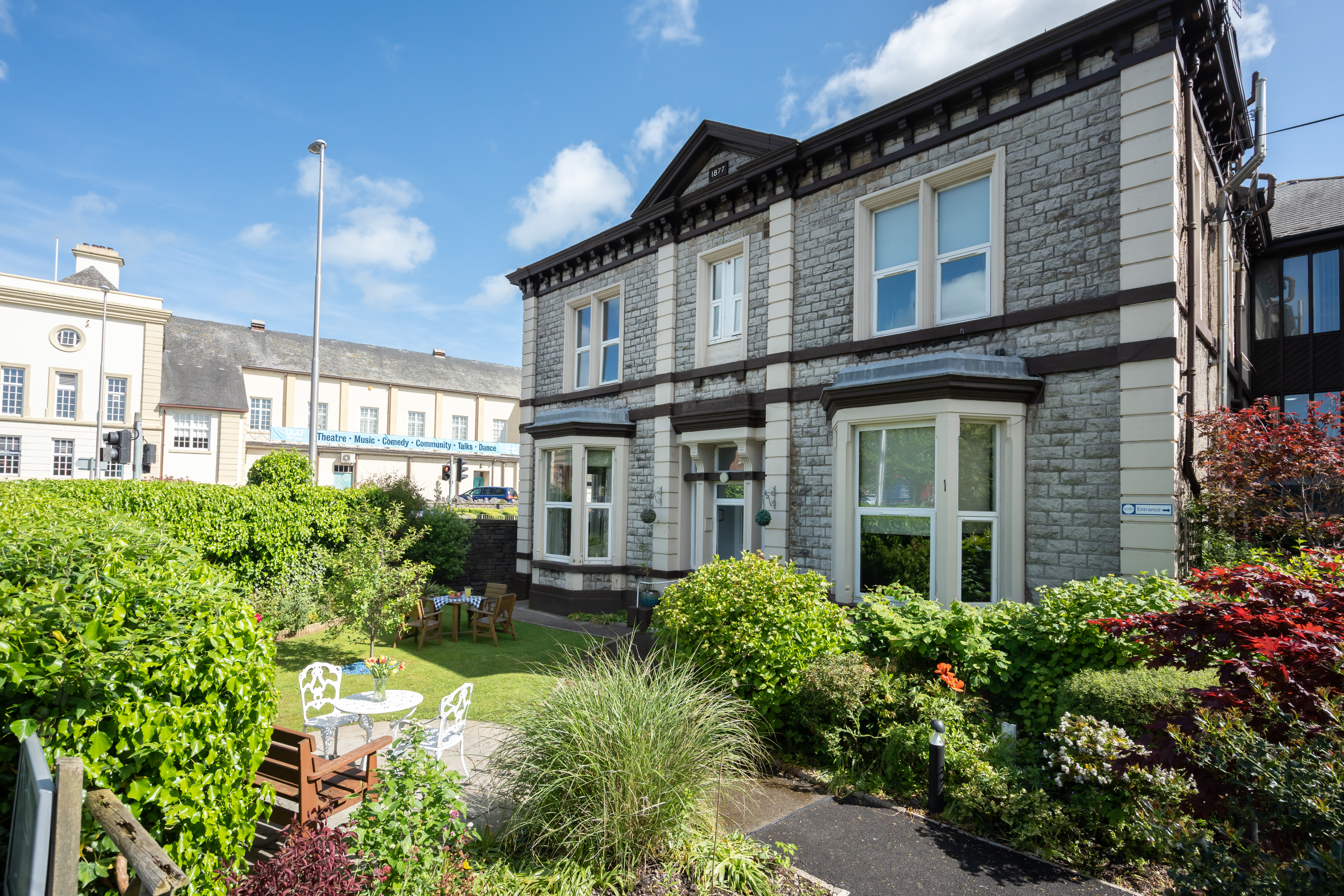 Entrance To Abbeyfield House In Ulverston