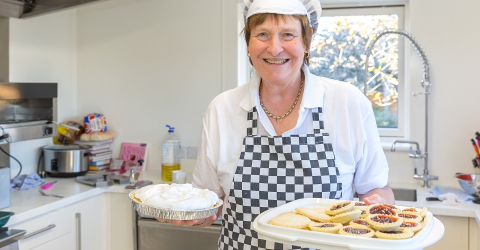 Food is a very important part of life at Abbeyfield House