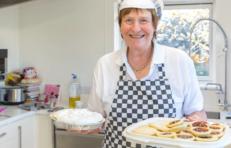 Food is a very important part of life at Abbeyfield House