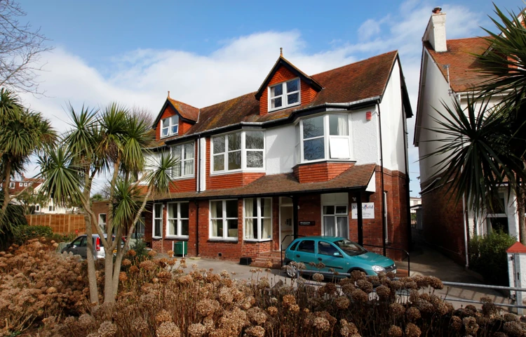 Front Exterior Of Abbeyfield Park House, Paignton TQ4 6AX