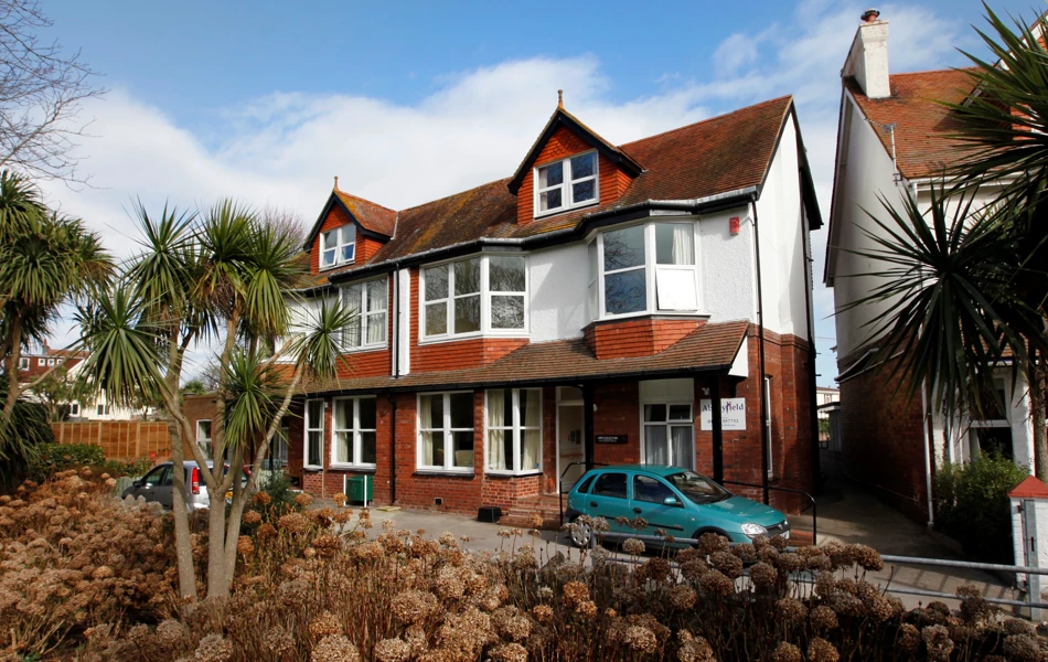 Front Exterior Of Abbeyfield Park House, Paignton TQ4 6AX
