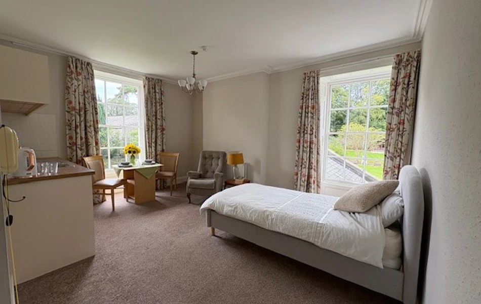 Void Room With Single Bed At Bolton Lodge And Proctor House