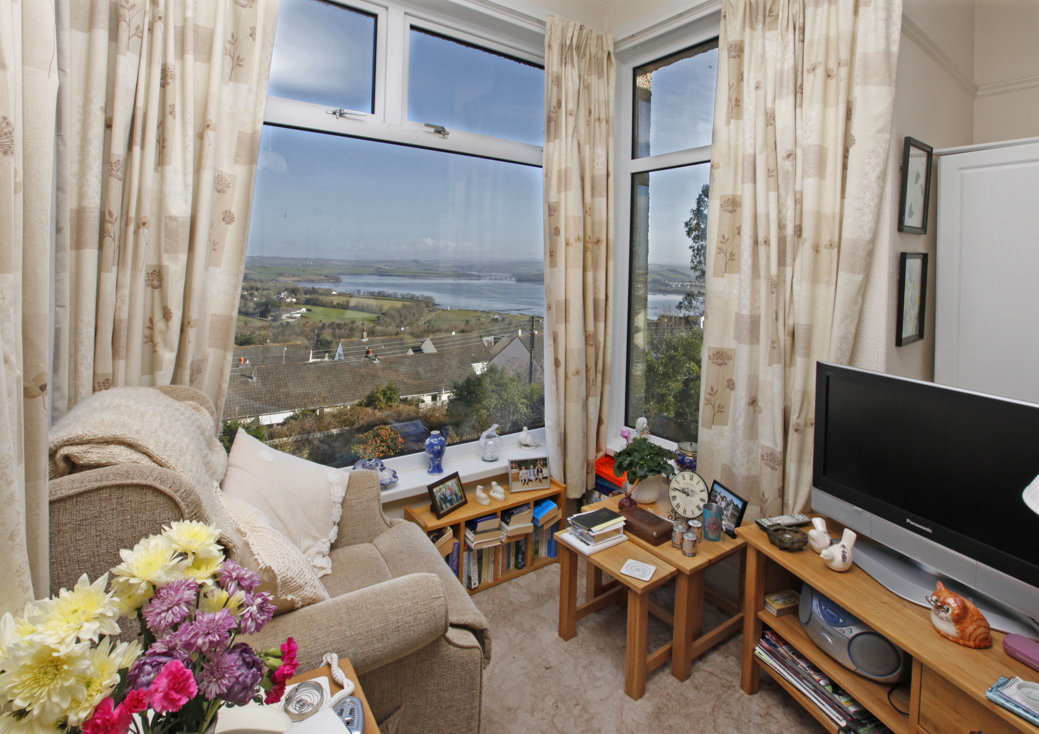 Enjoy views over the River Tamar