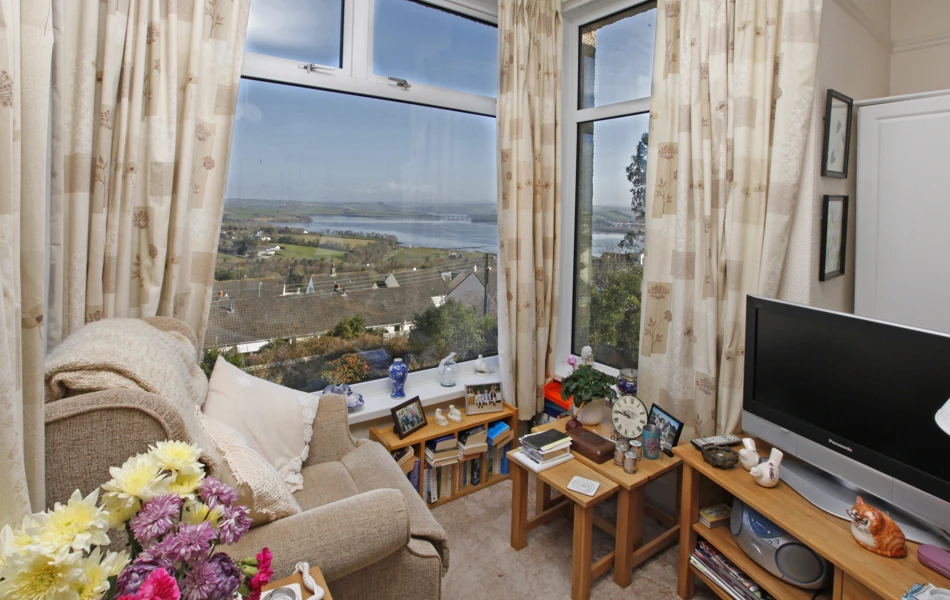Enjoy views over the River Tamar
