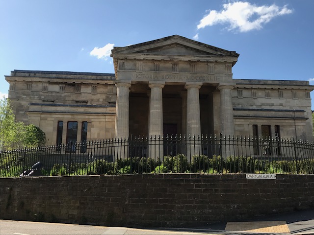 Brecon town centre near Abbeyfield House, Brecon LD3 7RT