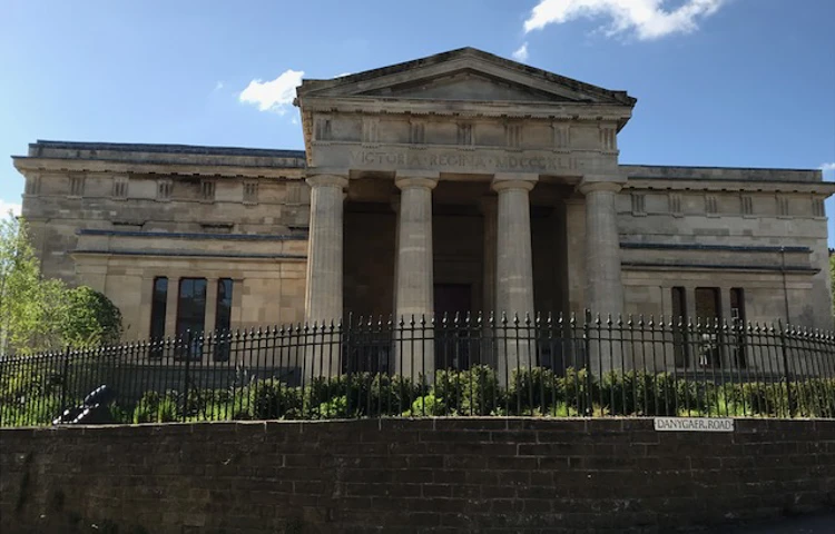 Brecon town centre near Abbeyfield House, Brecon LD3 7RT