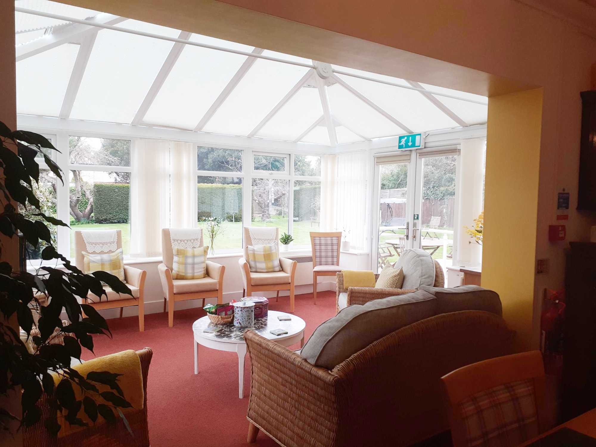 Conservatory Overlooking The Beautiful Garden At Tamar House